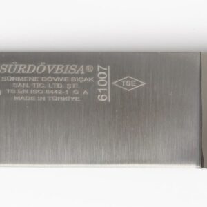 SÜRDÖVBİSA E61007  Ahşap Sap Kasap Bıçağı (Kesim Bıçağı)